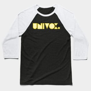 Univox Retro Guitar Bass Amp Baseball T-Shirt